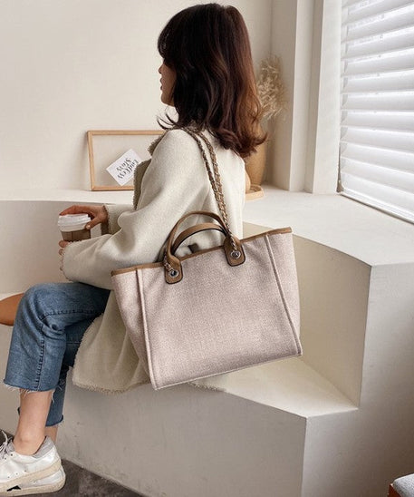 Fulla Vegan Leather Tote Bag