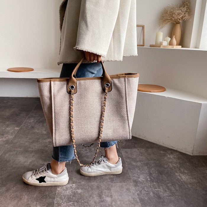 Fulla Vegan Leather Tote Bag