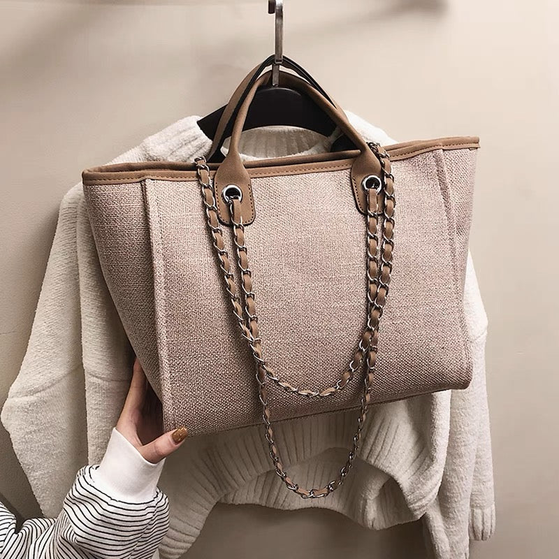 Fulla Vegan Leather Tote Bag