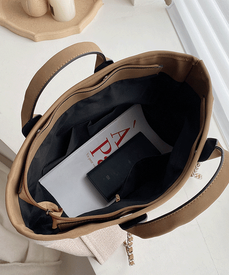 Fulla Vegan Leather Tote Bag