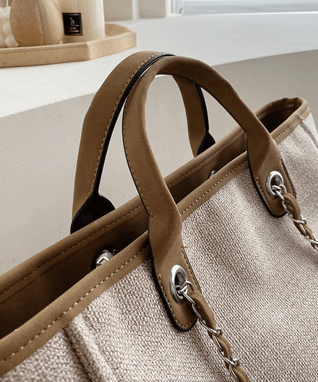 Fulla Vegan Leather Tote Bag
