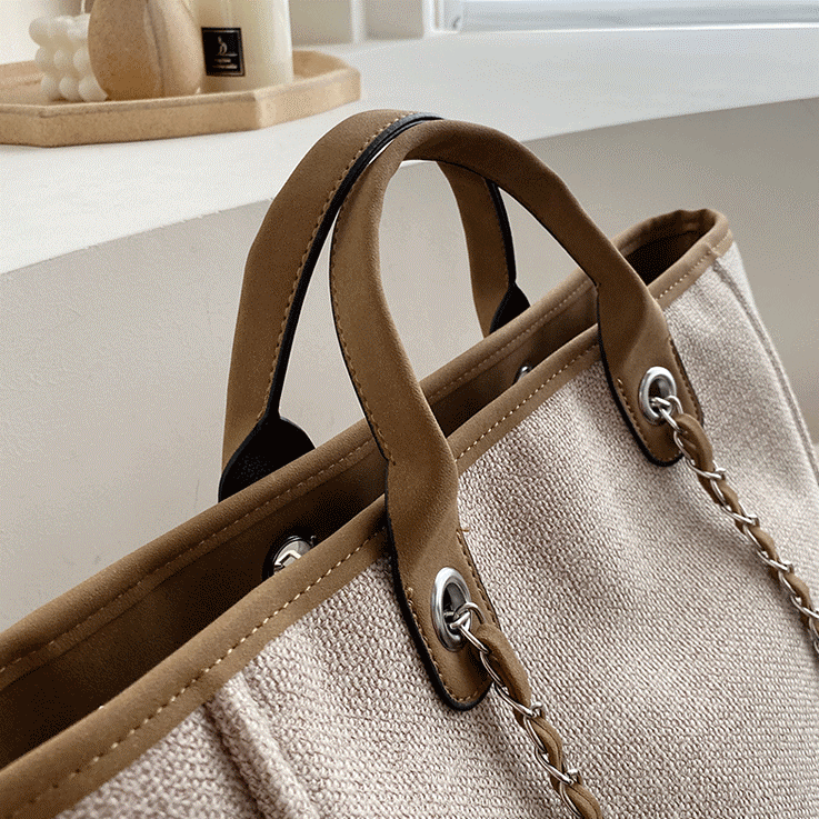 Fulla Vegan Leather Tote Bag