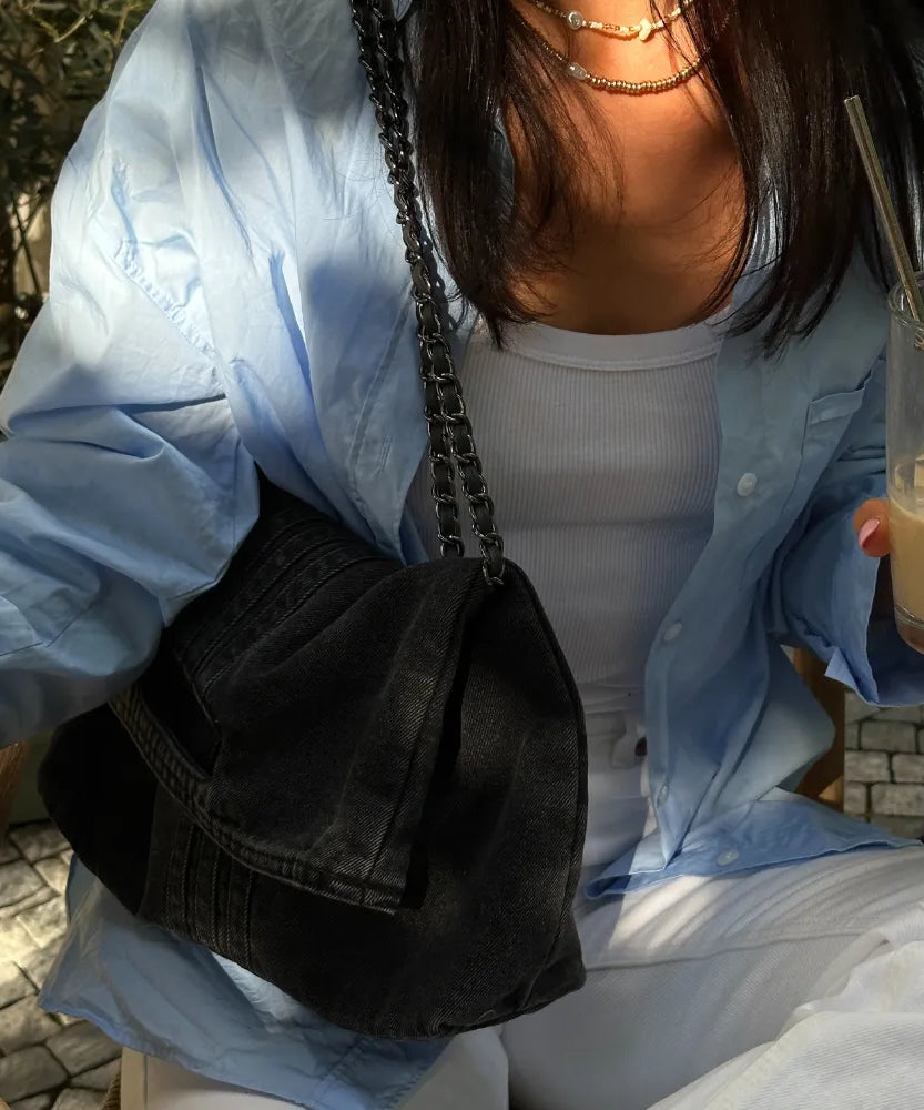 Jeana Vegan Leather Shoulder Bag
