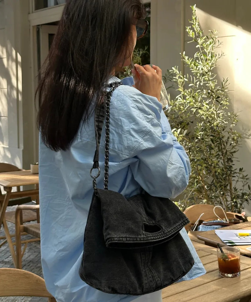 Jeana Vegan Leather Shoulder Bag