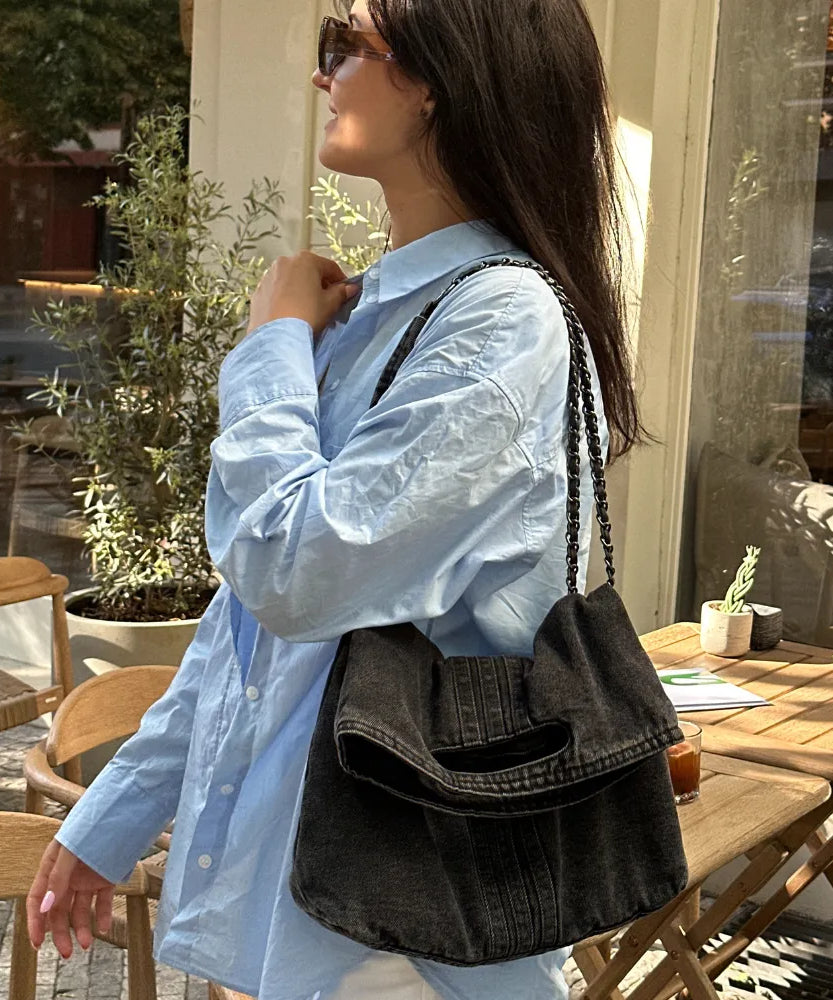 Jeana Vegan Leather Shoulder Bag