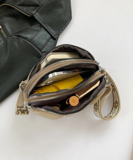 Saméria Vegan Leather Crossbody Bag