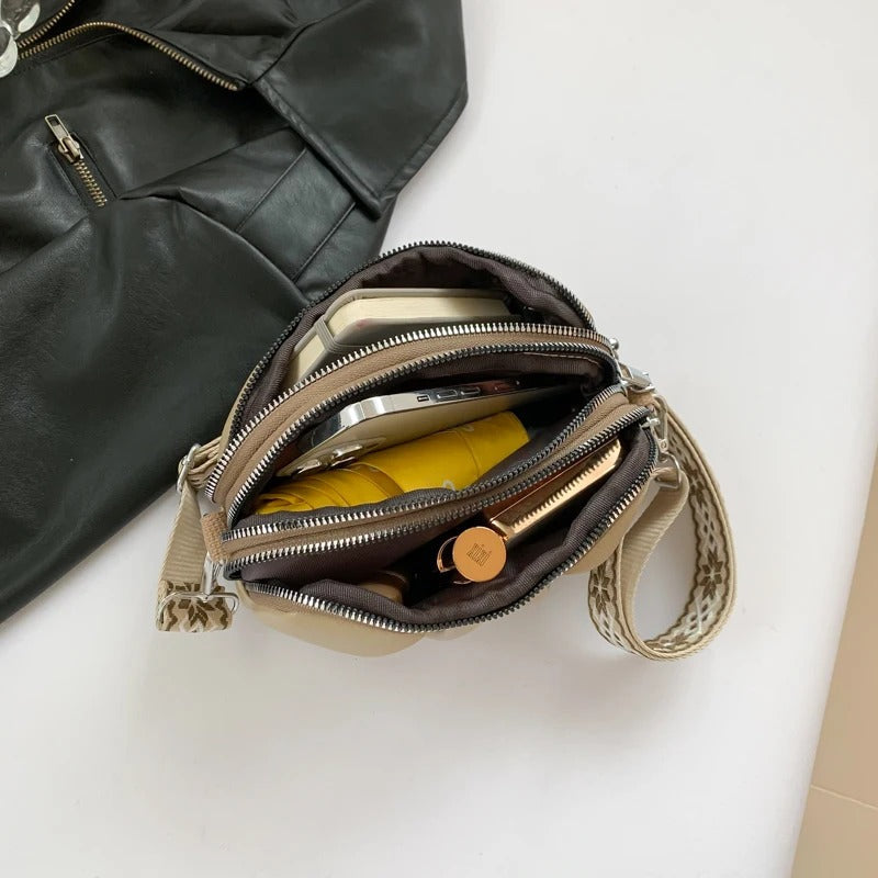 Saméria Vegan Leather Crossbody Bag