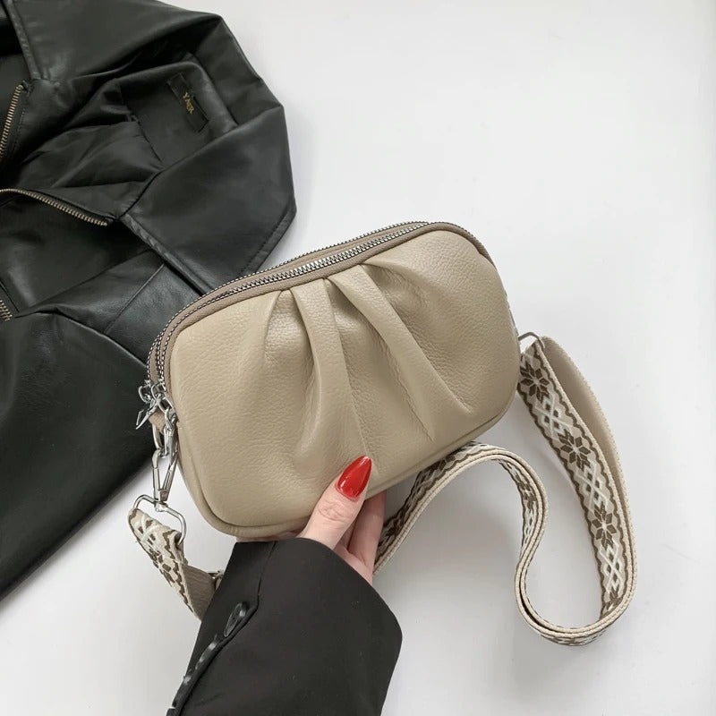 Saméria Vegan Leather Crossbody Bag