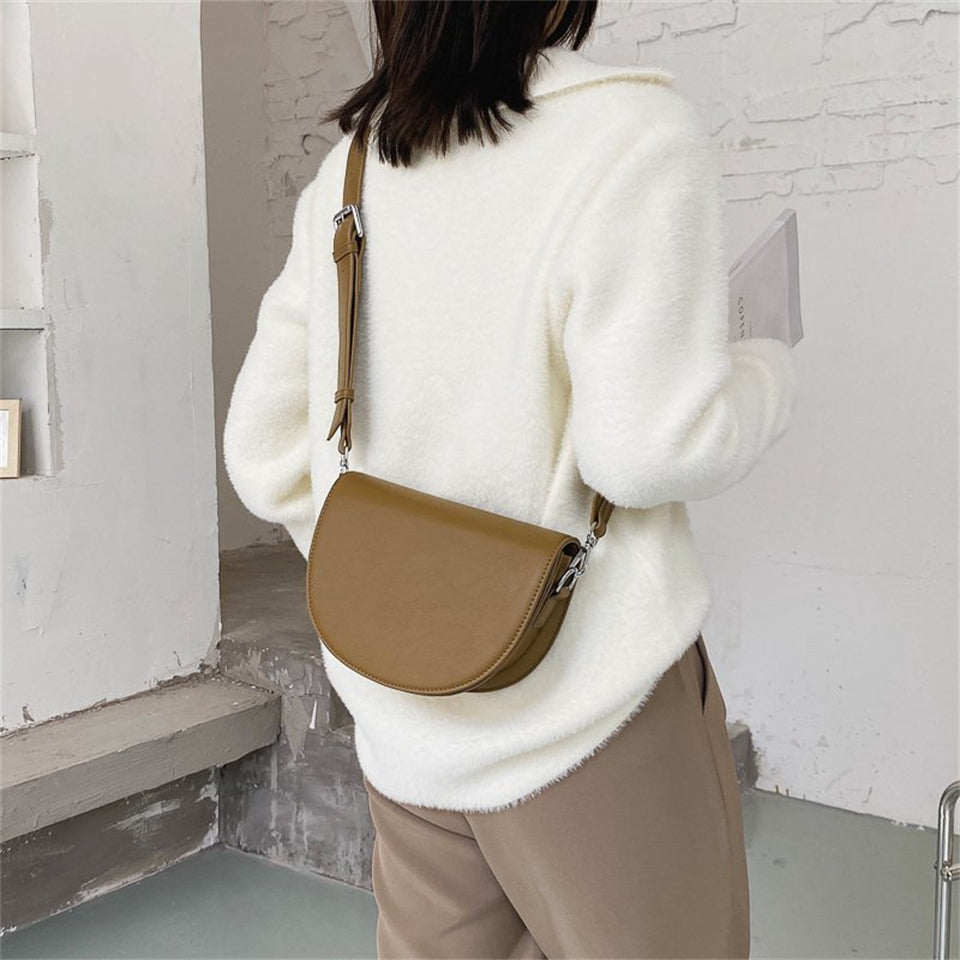Serre Vegan Leather Crossbody Bag