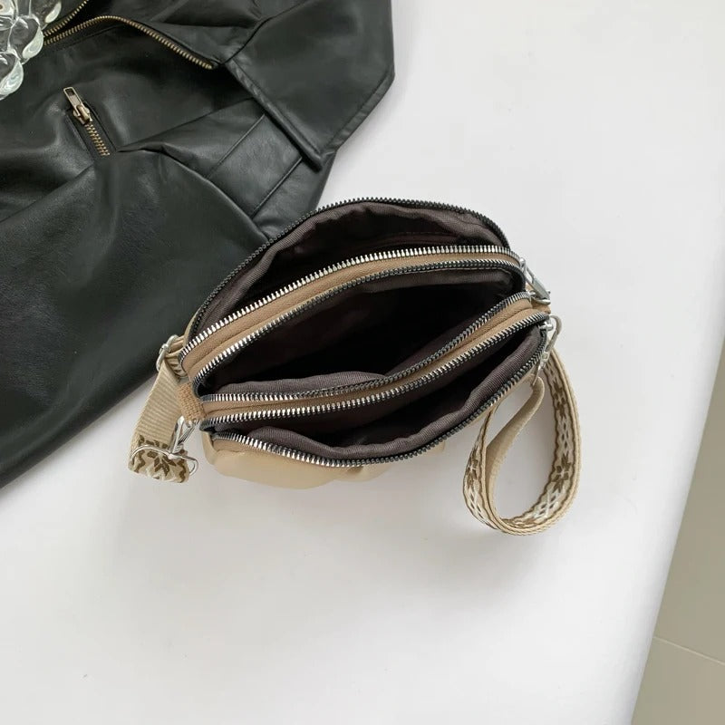 Saméria Vegan Leather Crossbody Bag