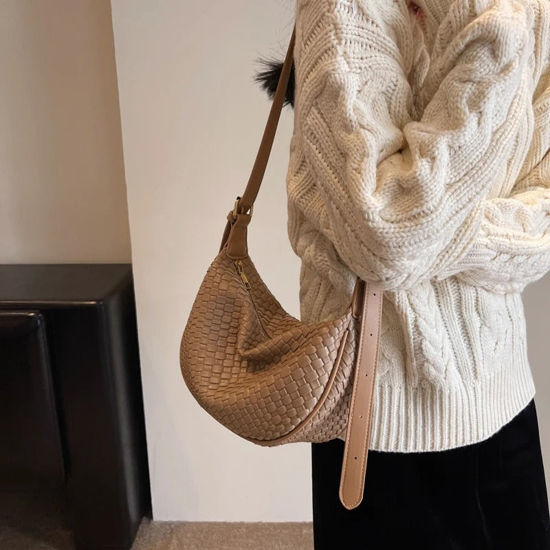 Cynha Vegan Leather Crossbody Bag
