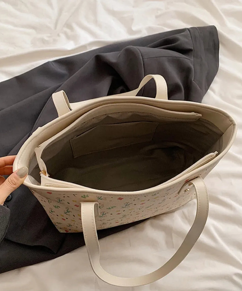 Leora Vegan Leather Tote Bag