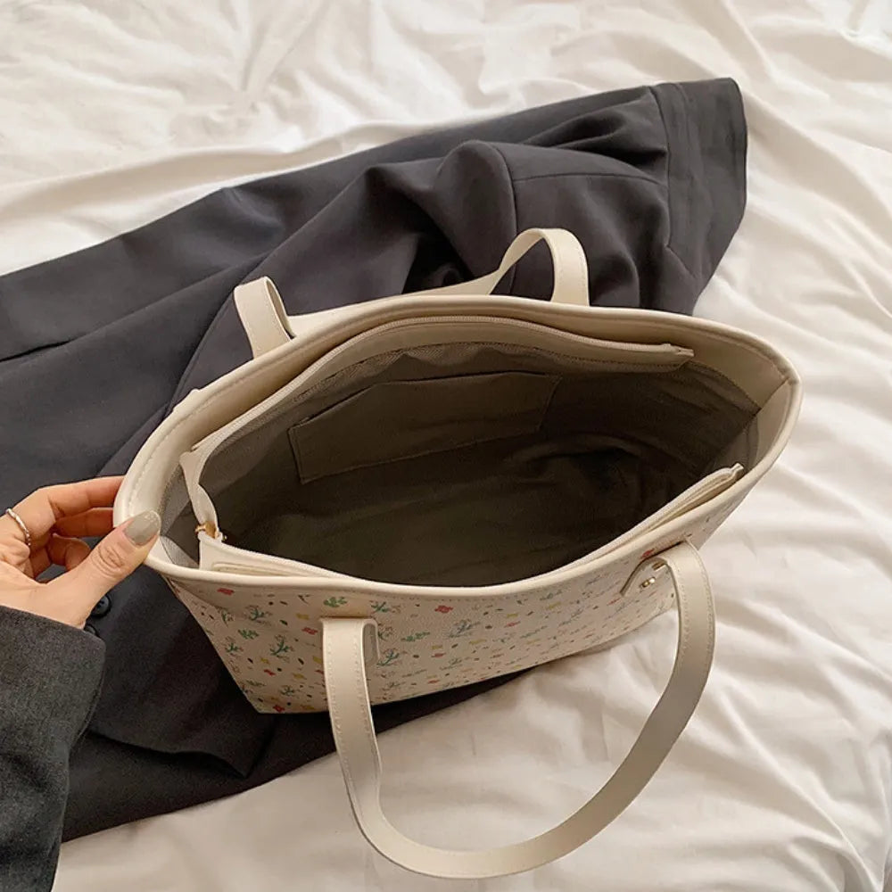 Leora Vegan Leather Tote Bag