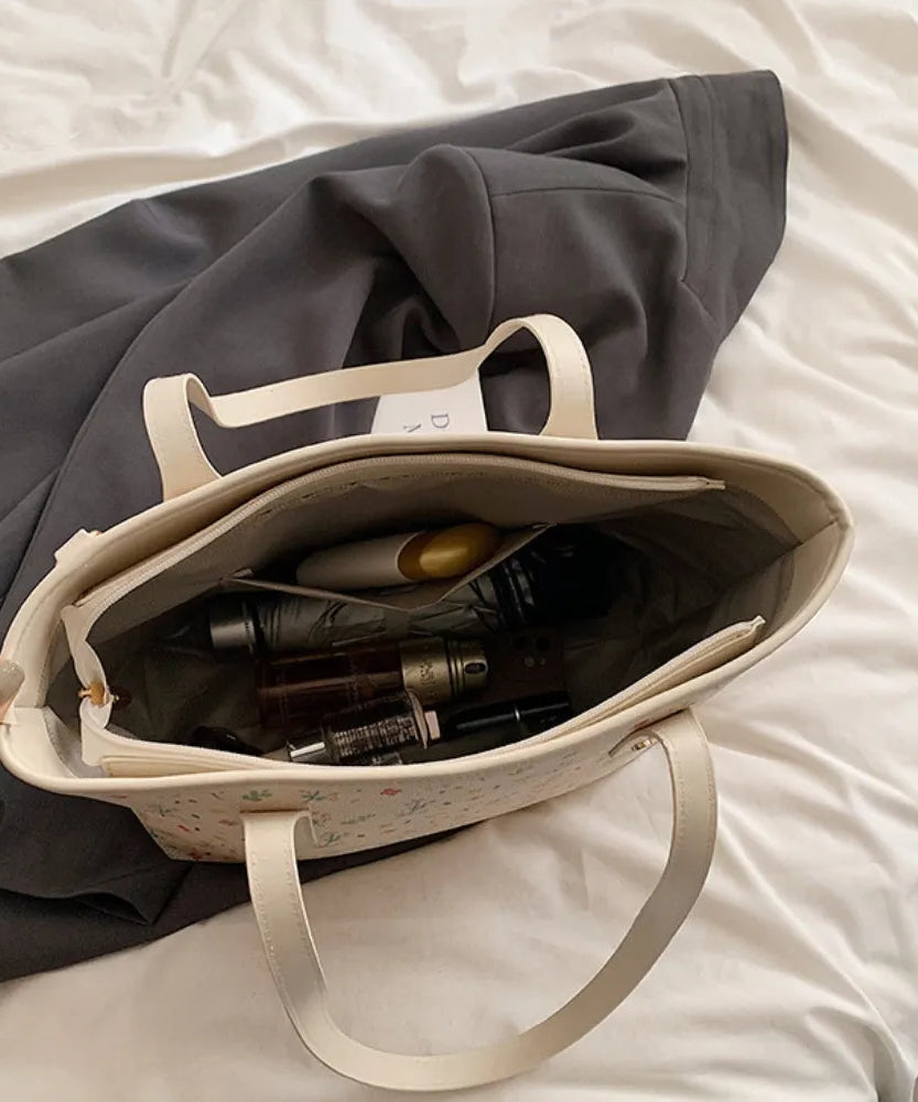 Leora Vegan Leather Tote Bag