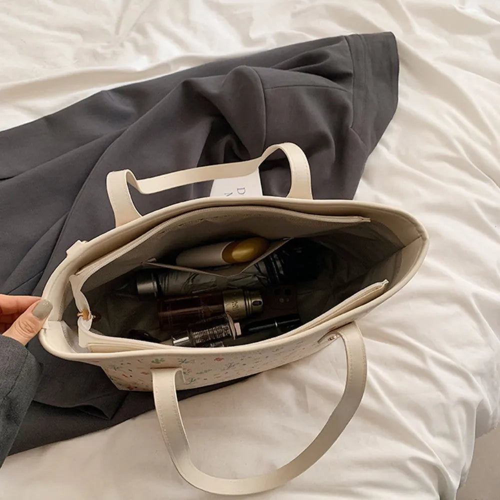 Leora Vegan Leather Tote Bag