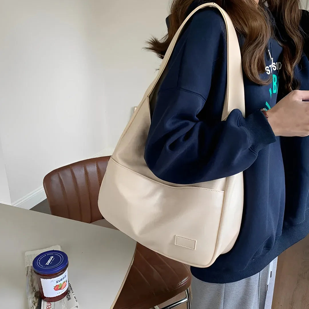 Lilya Vegan Leather Hobo Bag
