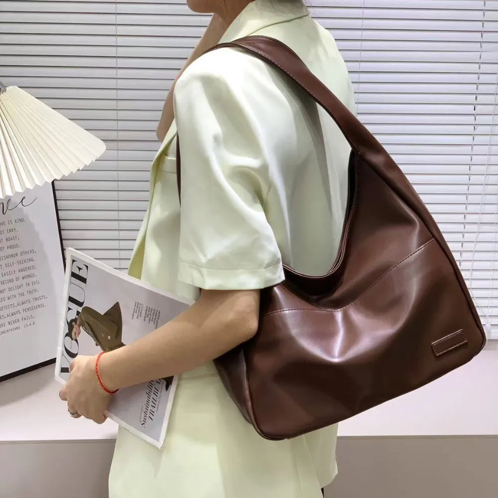 Lilya Vegan Leather Hobo Bag