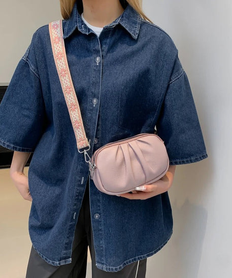 Saméria Vegan Leather Crossbody Bag