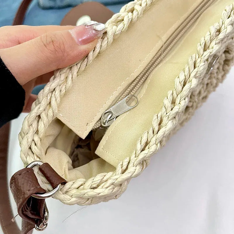 Romienne Vegan Leather Crossbody Bag
