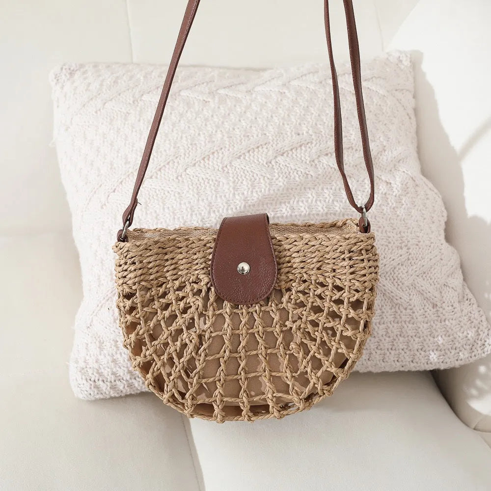 Romienne Vegan Leather Crossbody Bag