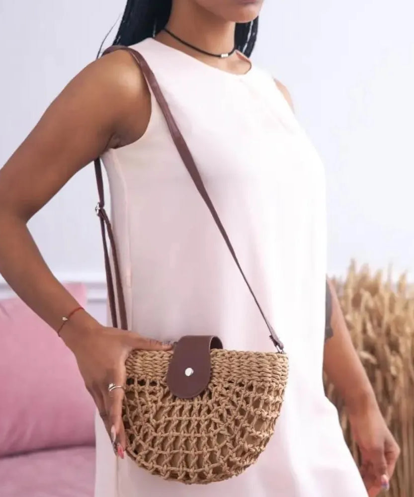 Romienne Vegan Leather Crossbody Bag