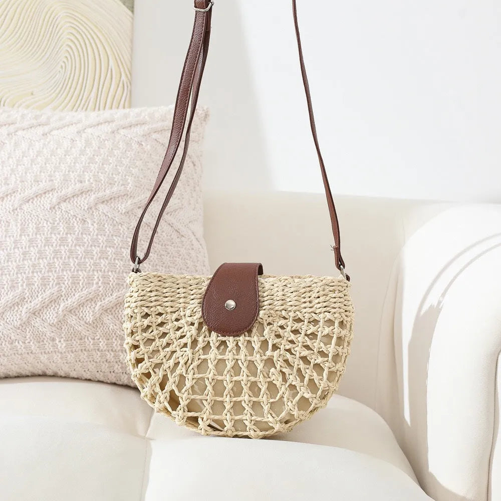 Romienne Vegan Leather Crossbody Bag