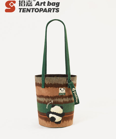 Panda Picnic Bucket Bag
