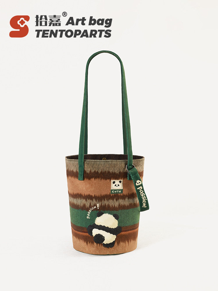 Panda Picnic Bucket Bag