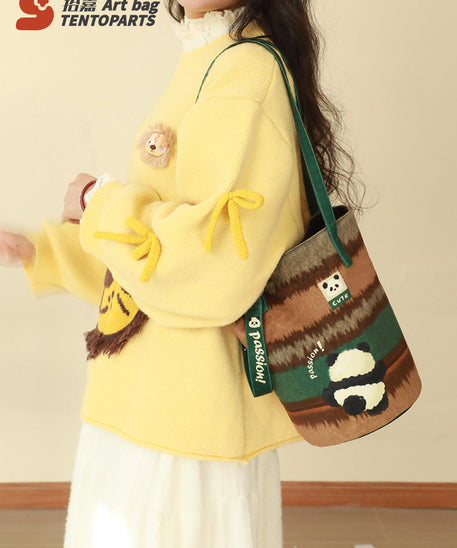 Panda Picnic Bucket Bag