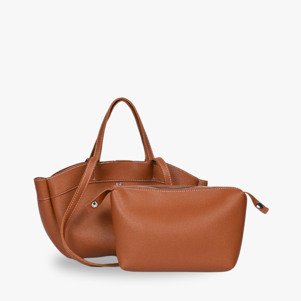 Adoria Vegan Leather Tote Bag
