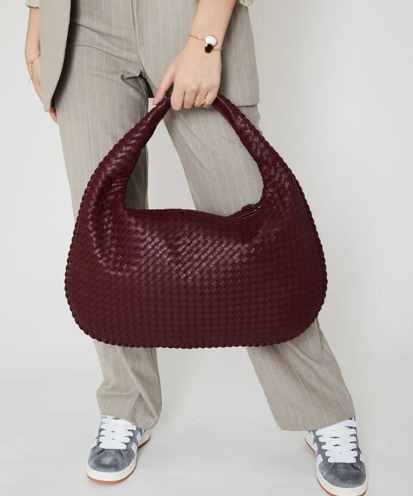 Palma Vegan Leather Hobo Bag