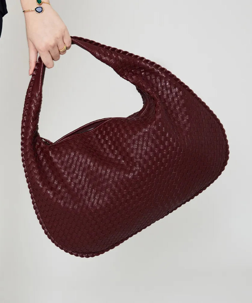 Palma Vegan Leather Hobo Bag