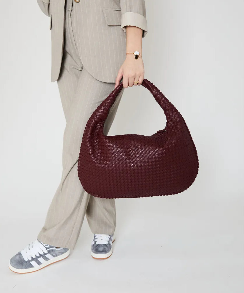 Palma Vegan Leather Hobo Bag