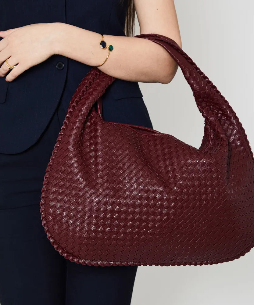 Palma Vegan Leather Hobo Bag