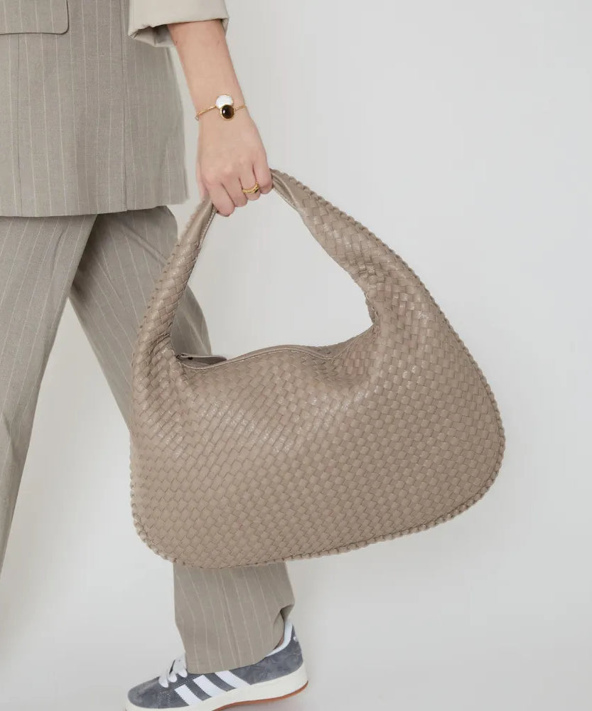 Palma Vegan Leather Hobo Bag