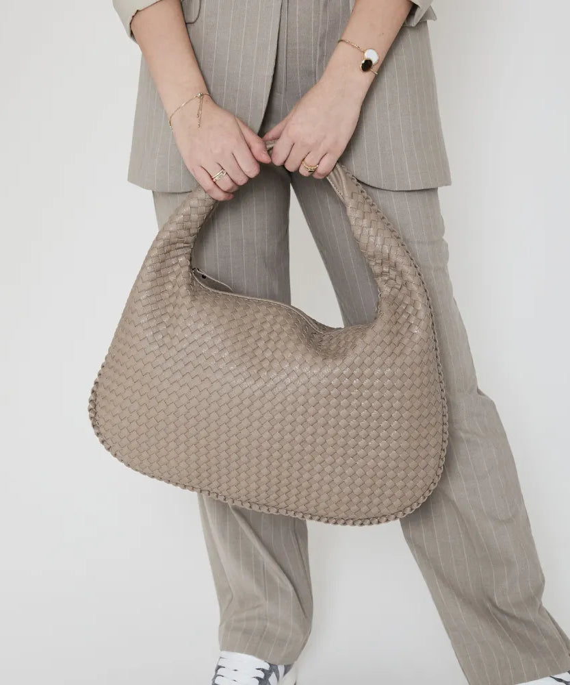 Palma Vegan Leather Hobo Bag