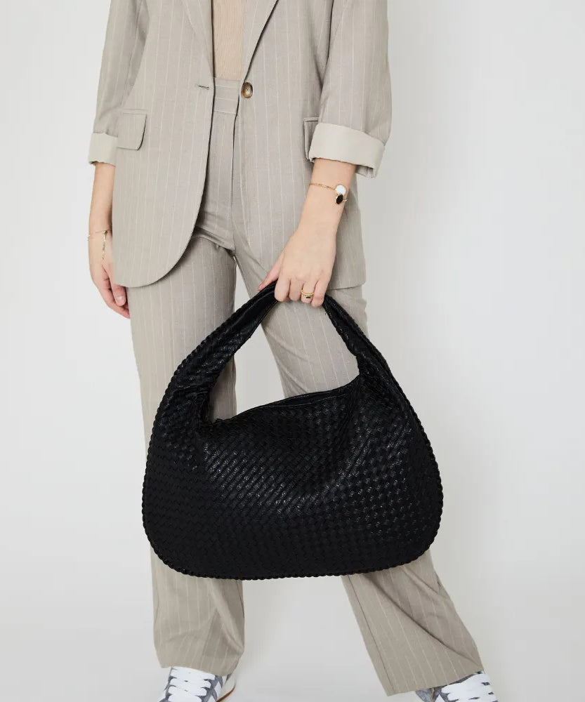 Palma Vegan Leather Hobo Bag