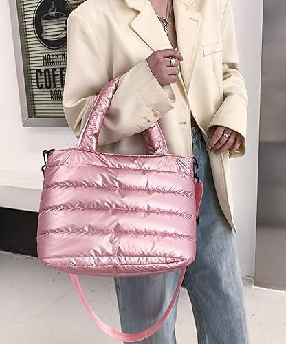 Caprice Vegan Leather Tote Bag