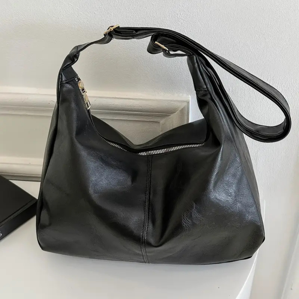 Maliéna Vegan Leather Shoulder Bag