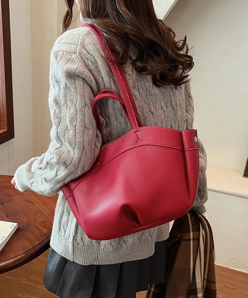 Adoria Vegan Leather Tote Bag