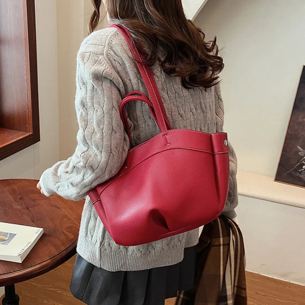 Adoria Vegan Leather Tote Bag
