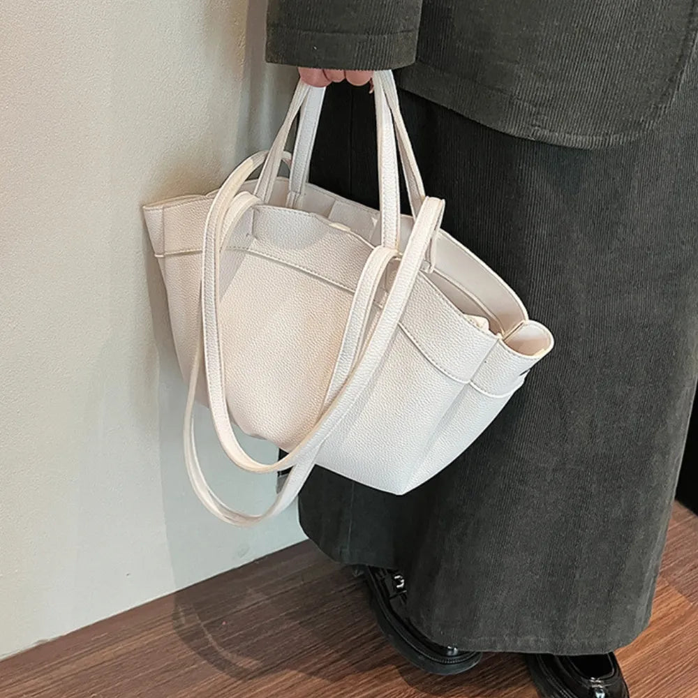 Adoria Vegan Leather Tote Bag