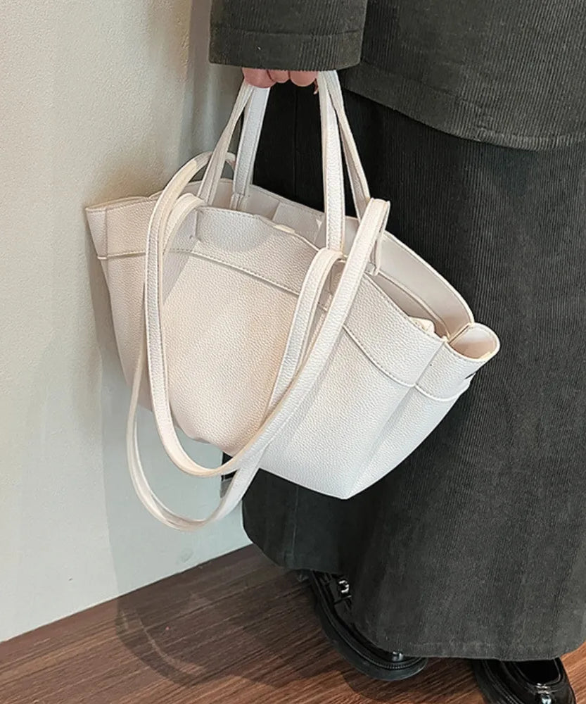 Adoria Vegan Leather Tote Bag