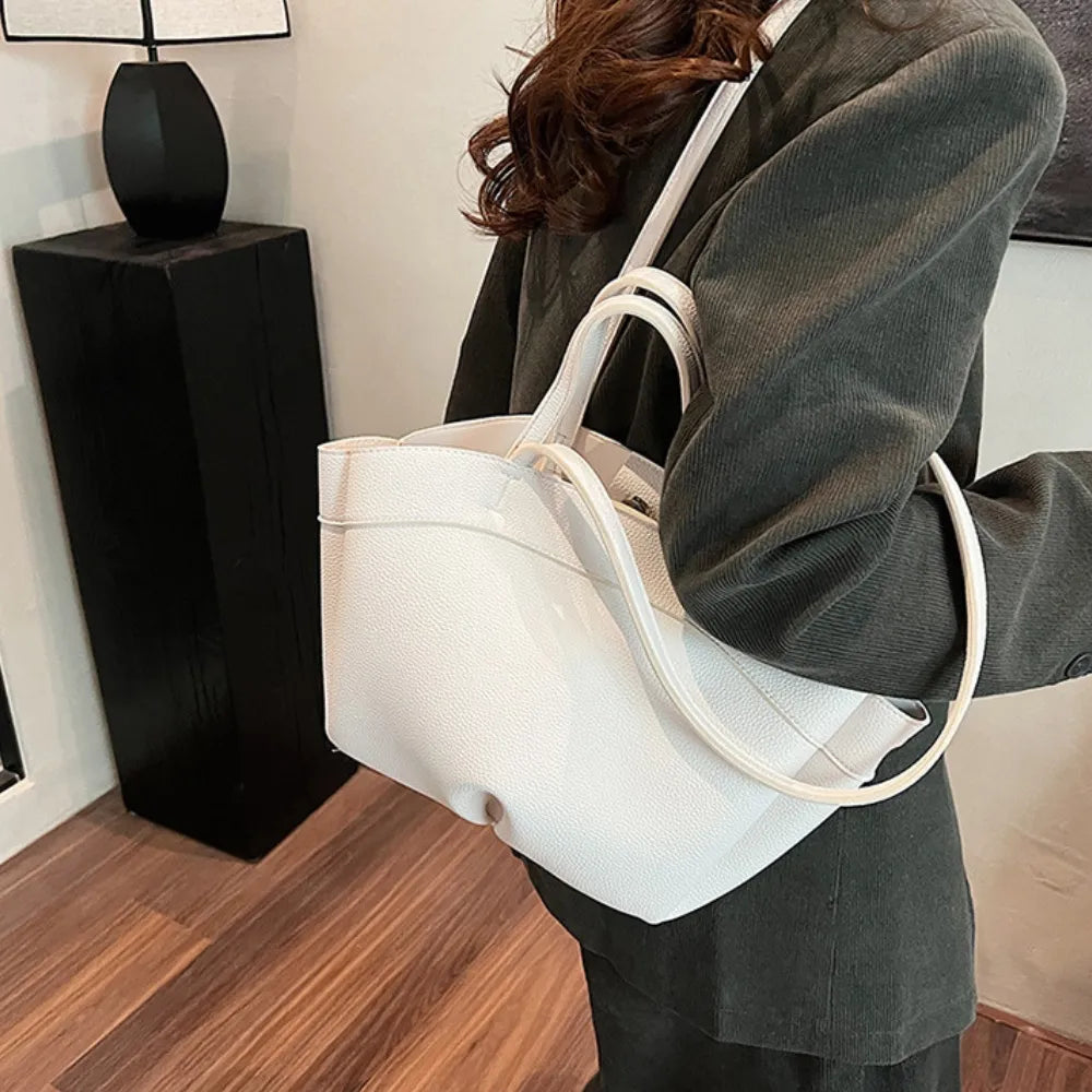 Adoria Vegan Leather Tote Bag