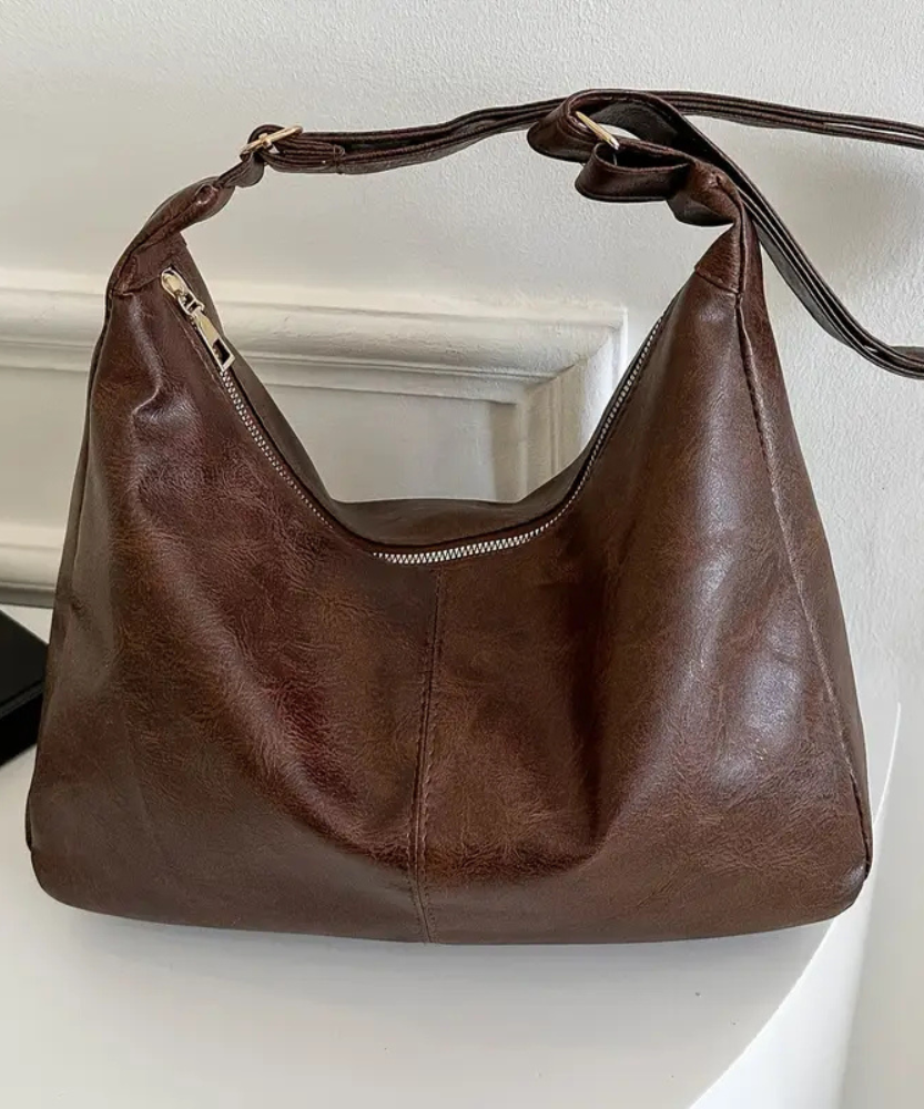 Maliéna Vegan Leather Shoulder Bag