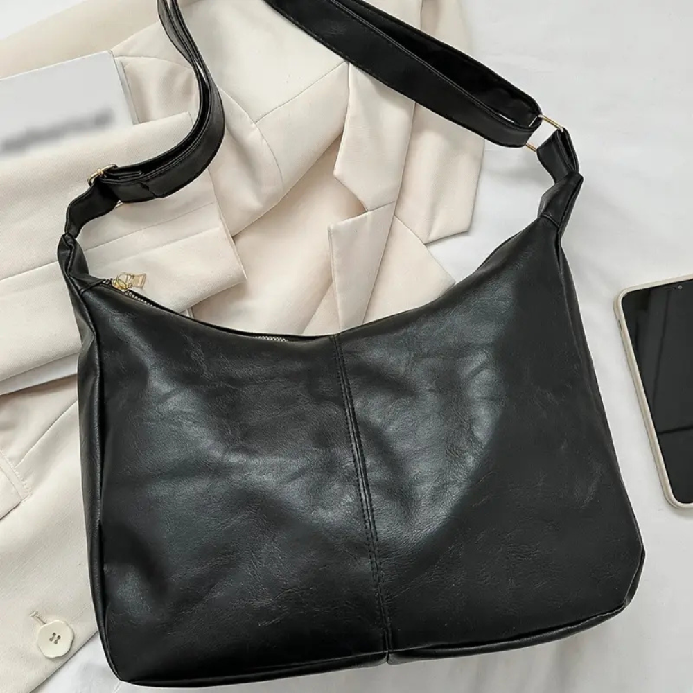 Maliéna Vegan Leather Shoulder Bag