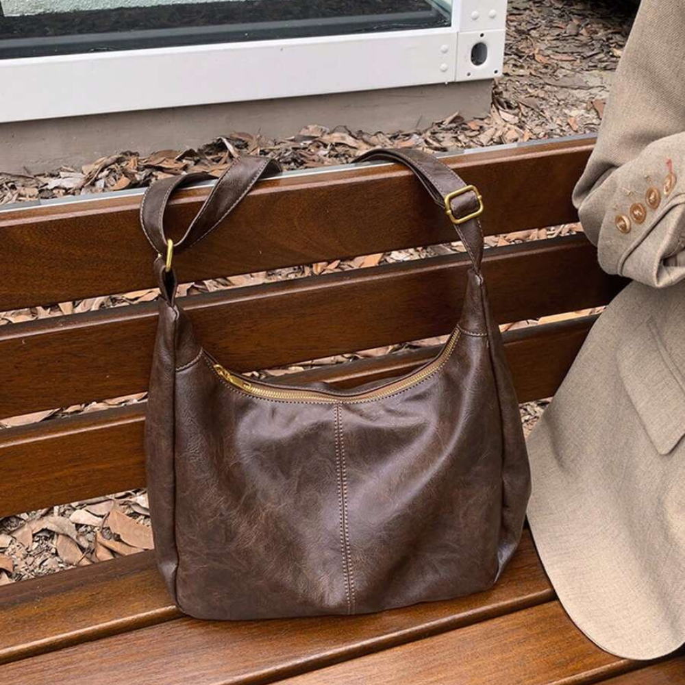 Maliéna Vegan Leather Shoulder Bag