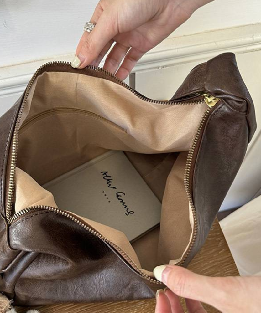 Maliéna Vegan Leather Shoulder Bag
