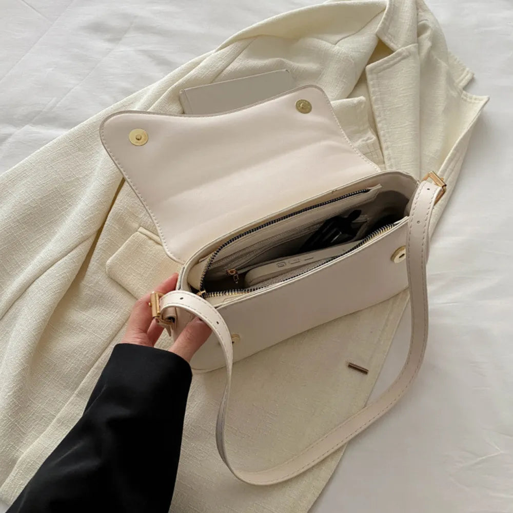 Sévrine Vegan Leather Crossbody Bag