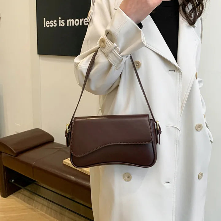 Sévrine Vegan Leather Crossbody Bag